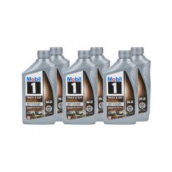 Mobil 1 Motor Oil Truck and SUV 0W20 Synthetic 1 qt Bottle Set of 6