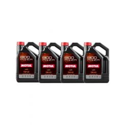 Motul Motor Oil 8100 Power 5W40 Synthetic 5 L Bottle Set of 4