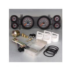 New Vintage USA Gauge Kit Fits Camaro 70-78 CFR Red
