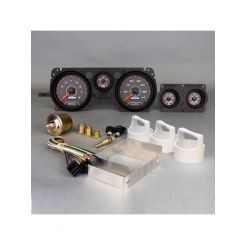 New Vintage USA Gauge Kit Fits Firebird 70-81 CFR Red
