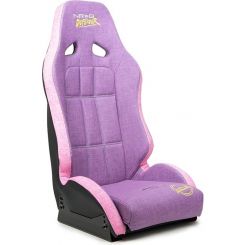 NRG Seat Defender Side Bolsters Harness Openings Vinyl Purple Pink
