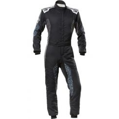 OMP Racing Driving Suit Tecnica Black Size 56 Large XL