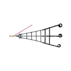 OMP Racing Window Net FIA 0.25in 1in Webbing Triangle Black