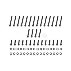 Optitorque Cylinder Head Bolt Kit Patriot Series Hex Head Black SBC Kit