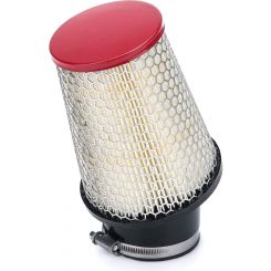 OTR Filter Air Kart 2.437in Inlet 4in 20 Deg Red