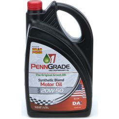 Penngrade Motor Oil 20W50 Semi-Synthetic 5 qt Jug