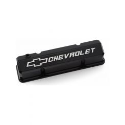 Proform SBC Valve Covers Slant Edge Liquid Black