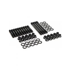 PRW Cylinder Head Stud Kit 12 Point Nuts Black Small Block Mopar Kit