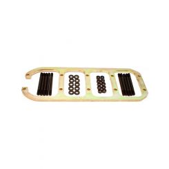 PRW Main Cap Girdle 0.375in Thick Steel Cadmium Plated SBC Kit
