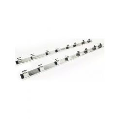 PRW Rocker Arm Stand Aluminum Gray GM LS1 / LS6 Pair