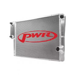 PWR Radiator 19 x 28 Double Pass w/Exchanger Closed