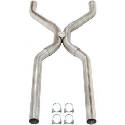 Pypes Performance Exhaust H-Pipe 2.5in Diameter Stainless Natural