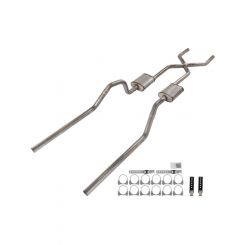 Pypes Performance Fits 65-70 Chevy B X-Pip Crossmember Back Exhaust