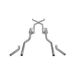 Pypes Performance Fits 55-57 Chevy 3in Exhaust w/H-Pipe