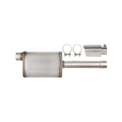Pypes Performance Fits 19-25 GM P/U Muffler/Tip Kit Chrome