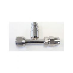 Aeroflow Air Con Straight Fitting -6AN With Charge Port