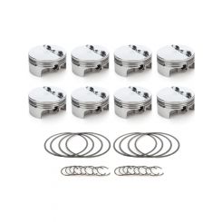 Race Tech Piston Flat Top 4.030in Bore -5.00 cc SBF Set of 8