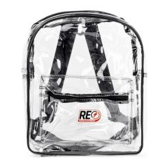 Racing Electronics Backpack Clear w/Black Trim