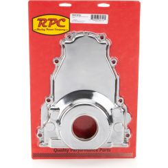 Racing Power Timing Cover 1-Piece Aluminum Polished GM LS-Series