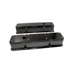 Racing Power SBC Valve Covers Tall 2 Piece Black