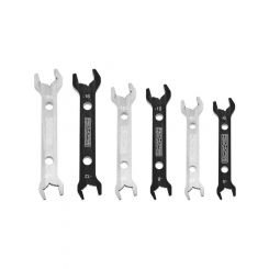 Redhorse Performance AN Wrench Double End 6 Piece 4 AN to 16 AN Black