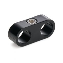 Redhorse Performance Hose Tube Separators Two 6 AN Holes Black