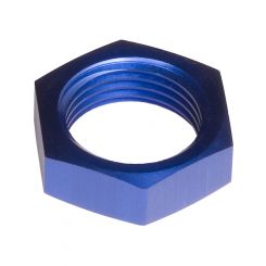 Redhorse Performance Bulkhead Fitting Nut 924 Series 3 AN Blue Pair