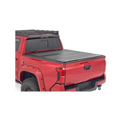 Rough Country Tonneau Cover Folding Black 5ft Bed Fits Toyota 2024