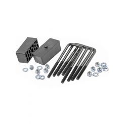 Rough Country 2In Block & U-Bolt Kit Fits Chevy/GMC 1500 2WD/4WD