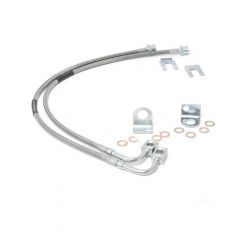 Rough Country Brake Hose Kit Fits Jeep Wrangler JK 2007-18 Kit