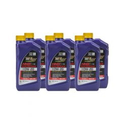 Royal Purple Motor Oil HMX High Zinc 0W20 Synthetic 1 qt Bottle Set of 6
