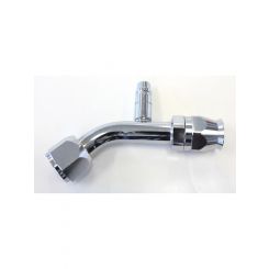Aeroflow 45 Degree With Charge Port Air Con Fitting -10AN