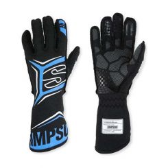Simpson Driving Glove Magnata Medium Black / Blue SFI 3.5/5