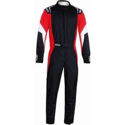 Sparco Driving Suit Sprint Size 52 Blk Red Bootcut