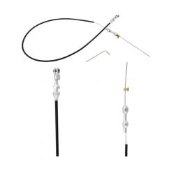 Specialty Products Throttle Cable 4ft Black Housing Fits GM LS-Series