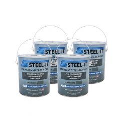 Steel-It Paint Steelin a Can Urethane Charcoal 1 gal Can Set of 4