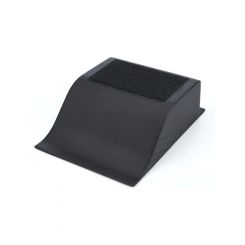 Ti22 Heel Riser 2 in Tall 4.5 in Wide Non-Skid Pad Carbon Fiber