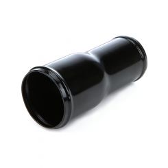 Ti22 Fitting Adapter 1-1/2in Hose Barb to 1-3/4in Hose Barb Black