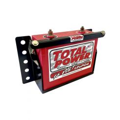 Total Power Battery Tray 9.25in x 3.125in Wide x 7in Height Black
