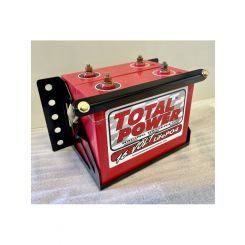 Total Power Battery Tray 9.25in x 6.375in Wide x 7in Height Black