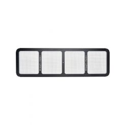 True Performance Nose Screen 1/4in Screen Spacing Aluminum Black Paint