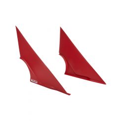 True Performance Fenders Mini-Wedge Pair Red