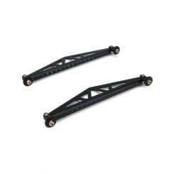 True Performance Spoiler Bracket 10.5 in Long Aluminum Black Pair