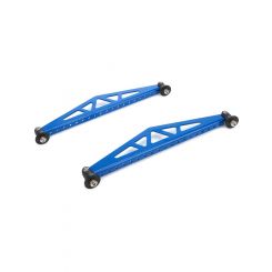 True Performance Spoiler Bracket 10.5 in Long Aluminum Blue Pair