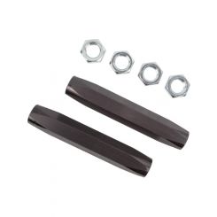 Umi Tie Rod Sleeve 5/8-18in Female Thread Hex Tube Fits GM 1960-64 Pair