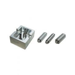 Wehrs Machine Ballast Mold Kit Various Clamp-On Tubing Sizes 25 lb Molds
