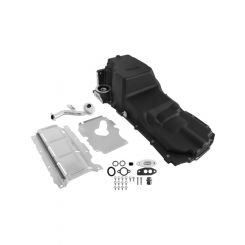Weiand Oil Pan 4WD/Truck GM LT Swap - Black