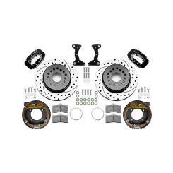 Wilwood Brake Kit Rear Black FDL Drilled 12in GM G Body