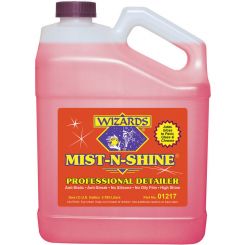 Wizard Products Detailer Mist-N-Shine Exterior 1 Gal Jug