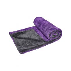Wizard Drying Towel Hybrid Fast Pass 28 x 20in Polyester Gray Purple